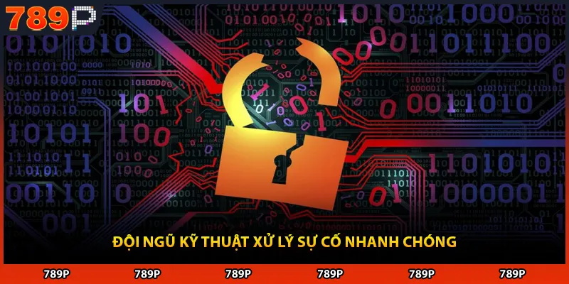 Đội ngũ kỹ thuật xử lý sự cố nhanh chóng