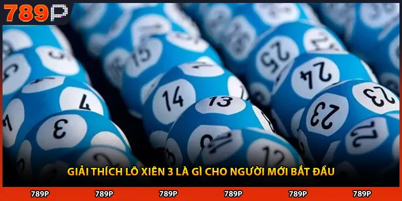 Giải thích lô xiên 3 là gì cho người mới bắt đầu